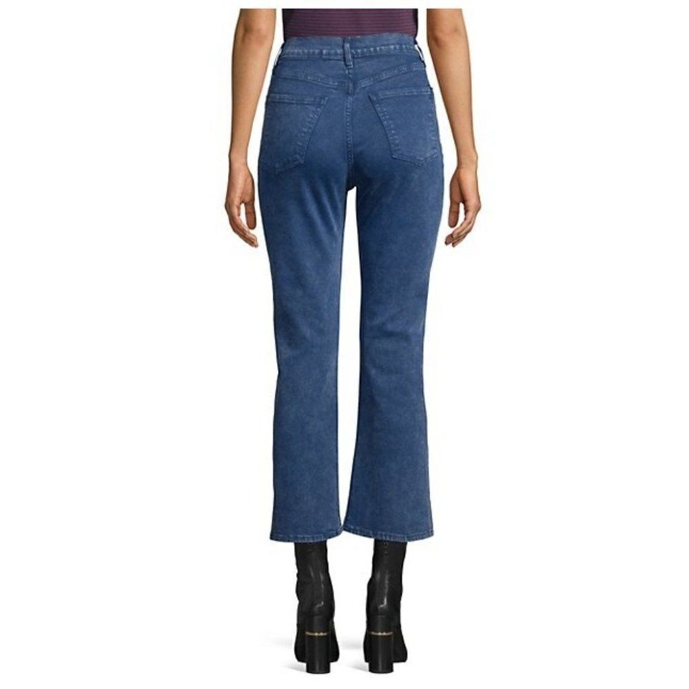 $245 High Waist Denim NWT Cropped Flare Slim Fit